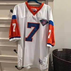 NFL White and Orange Jersey